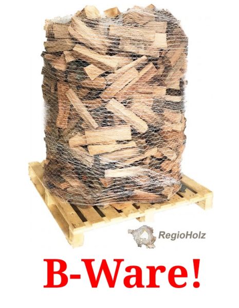 Brennholz BUCHE Wickelbox trocken 25cm B-WARE