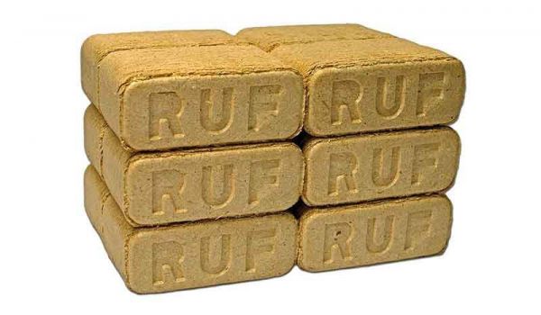 Holzbriketts RUF Briketts Kiefer+